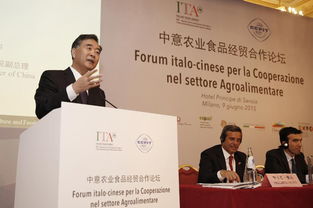 汪洋出席中国 意大利农业食品经贸合作论坛